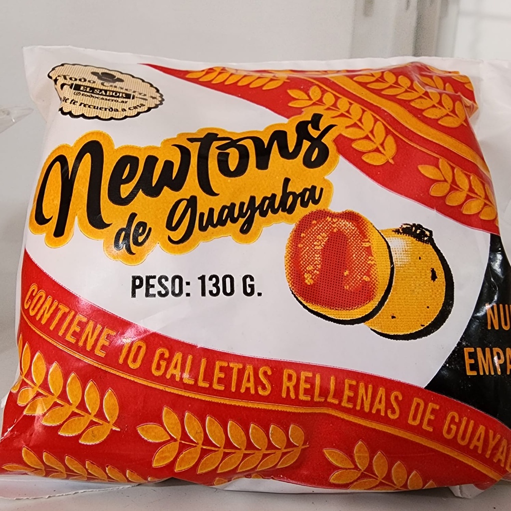 Galletas de Guayaba Newtons