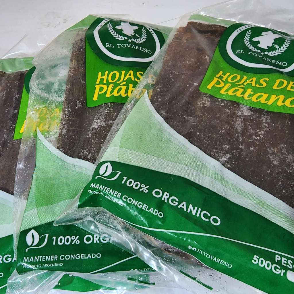 Hojas de Plátano El Tovareño 1Kg