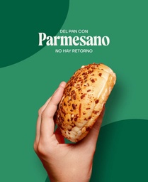 Pan Hamburguesa Parmesano